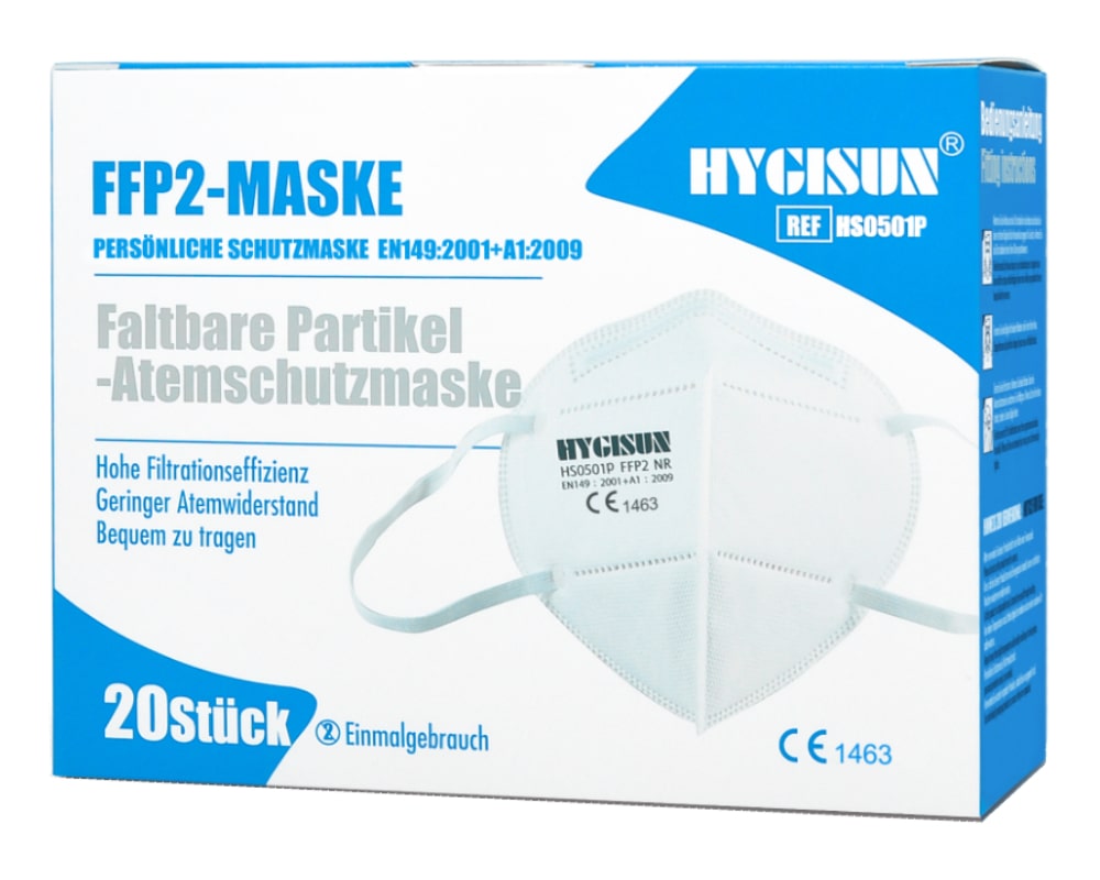Hygisun FFP2 Maske - 20 Stück