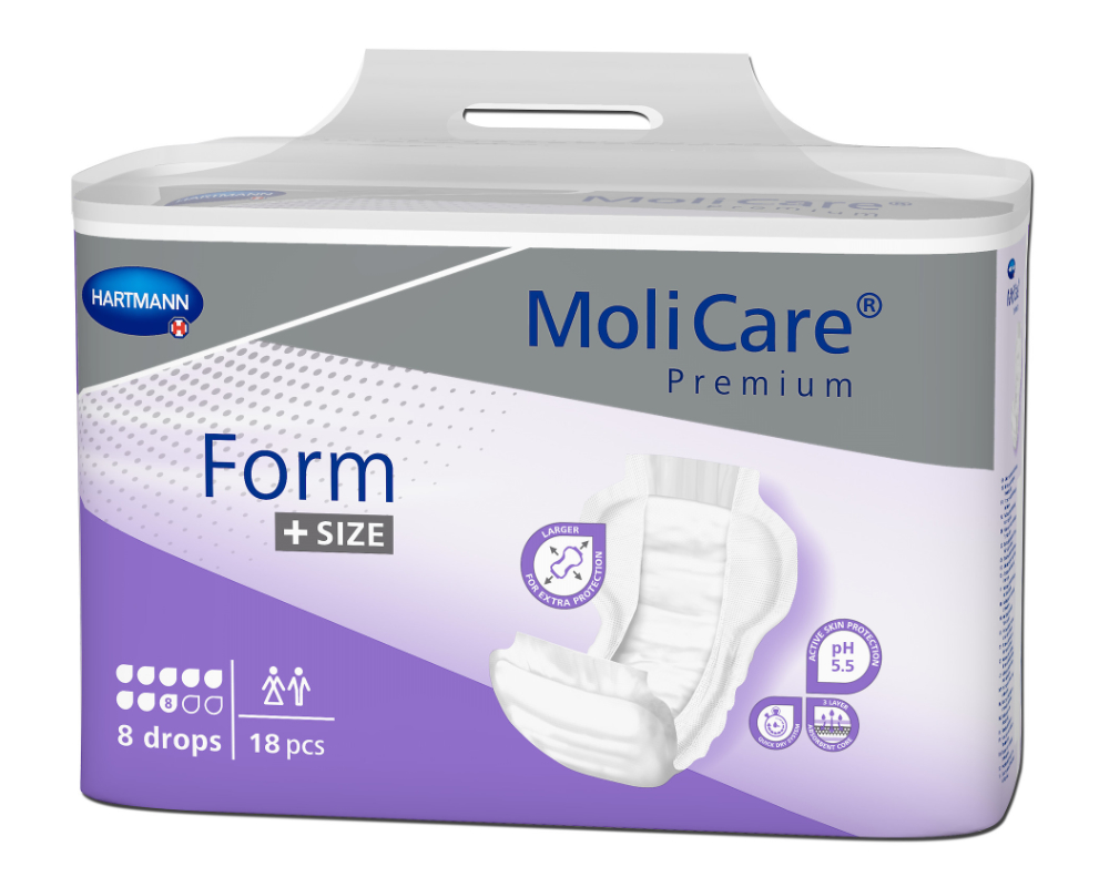 MoliCare Premium Form +SIZE 8 Tropfen