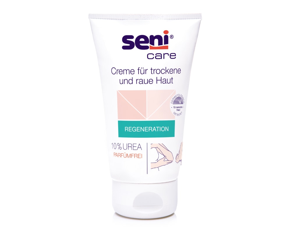 Seni Care Creme für trockene Haut mit 10 % Urea