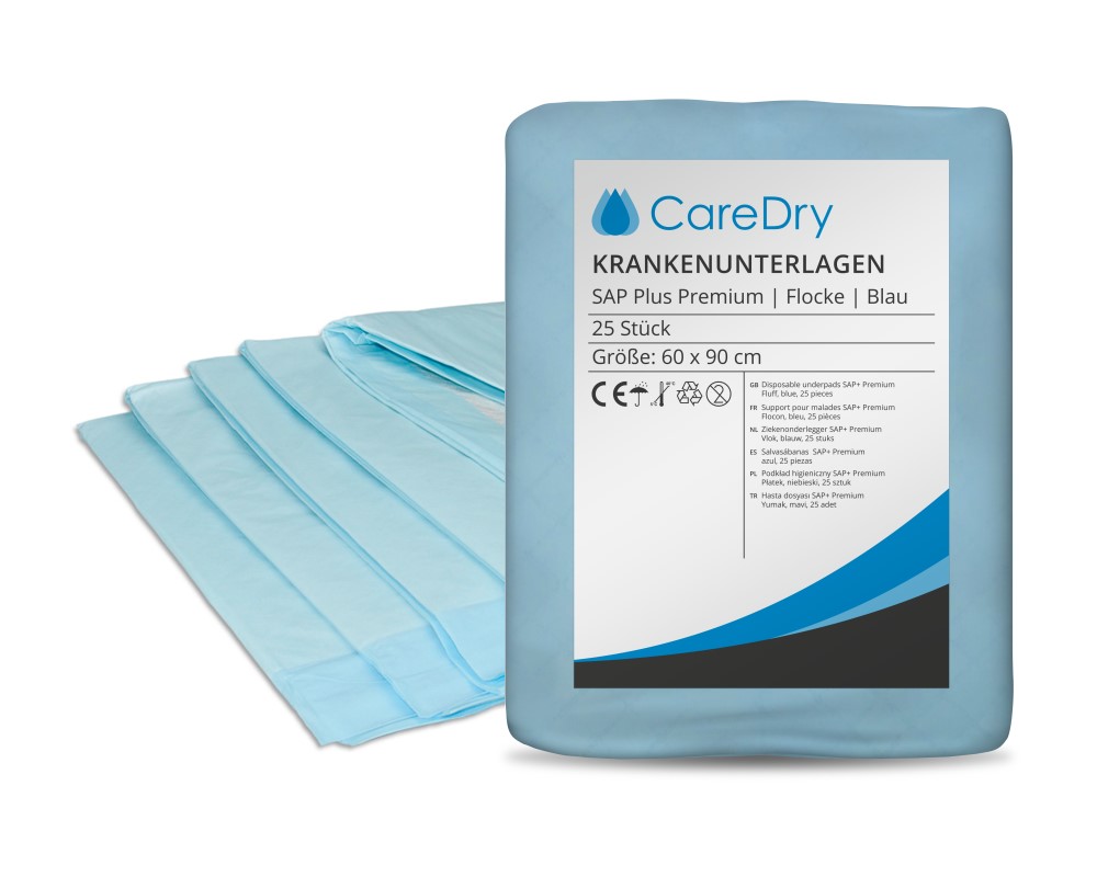 CareDry Krankenunterlagen SAP Plus PREMIUM