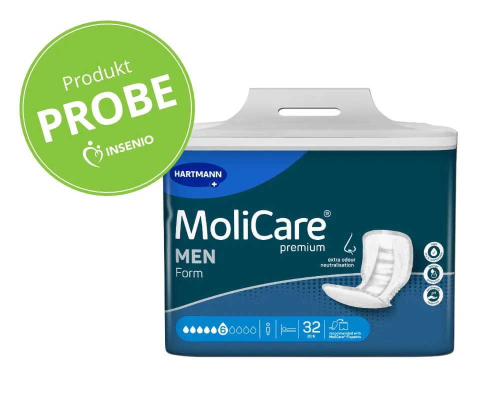 Produktprobe MoliCare Premium Form 6 Tropfen MEN