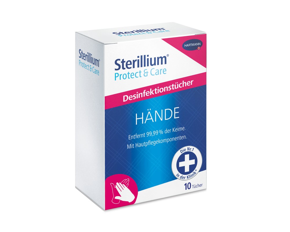 Sterillium Protect & Care Desinfektionstücher Hände