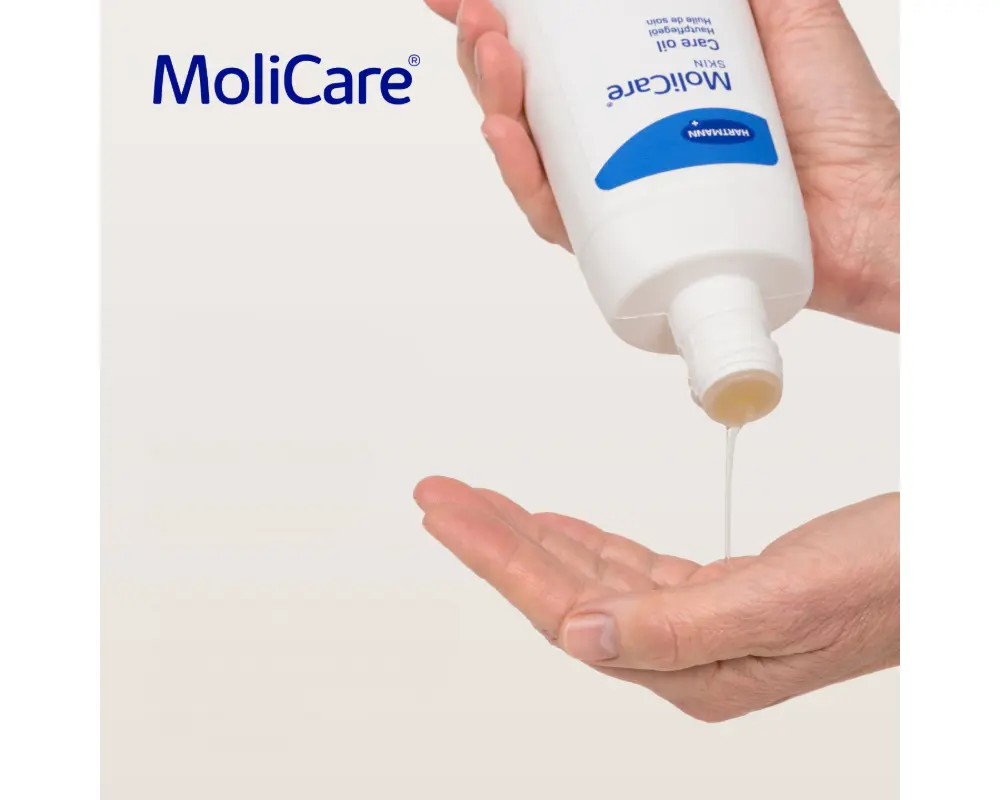 MoliCare Skin Hautpflegeöl Anwendung