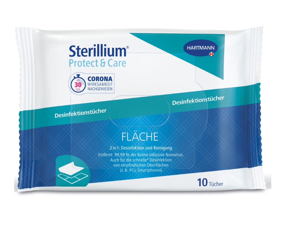 Sterillium Protect & Care Desinfektionstücher Fläche